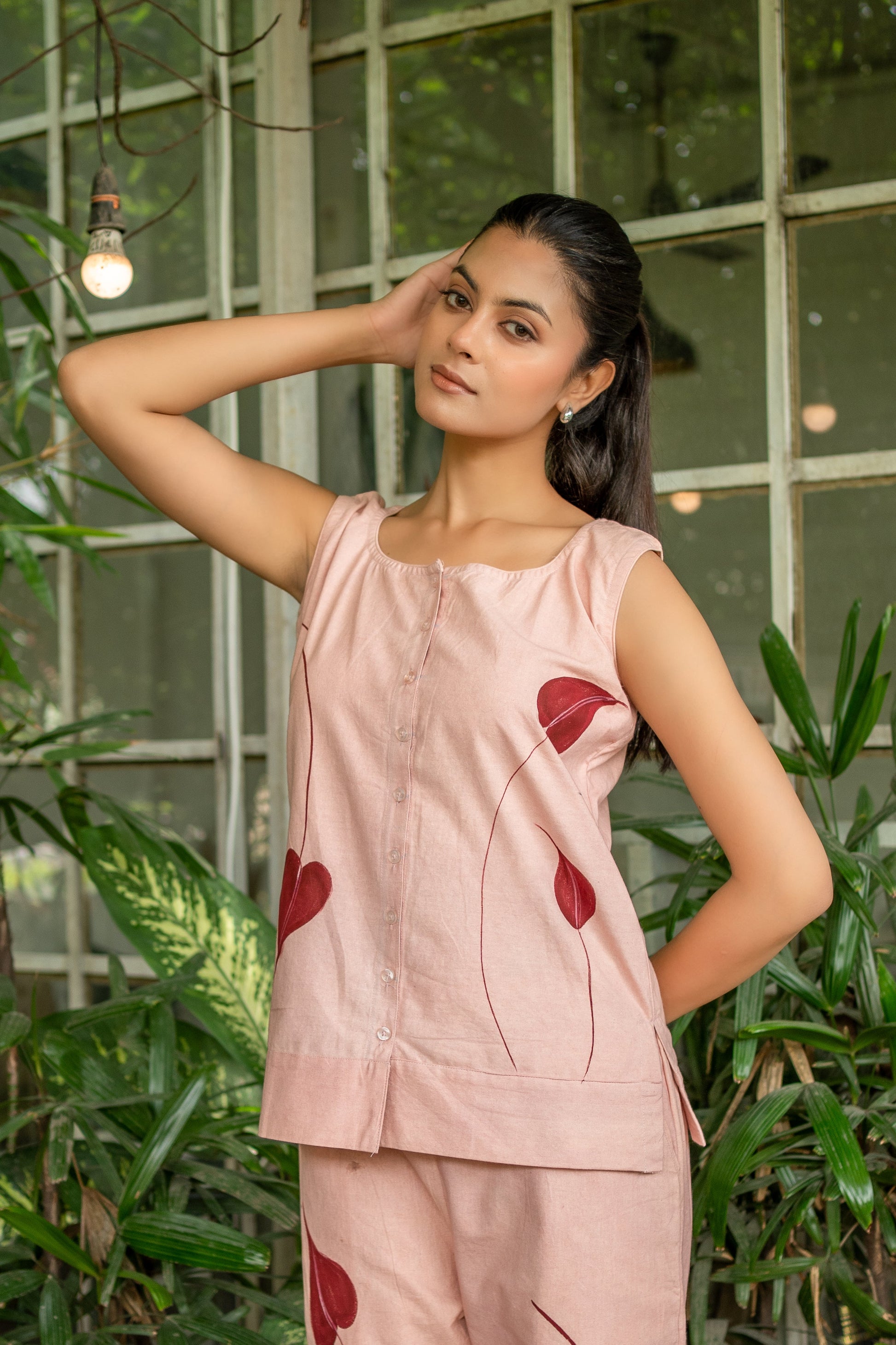 Rosé Whisper Co-ord Set