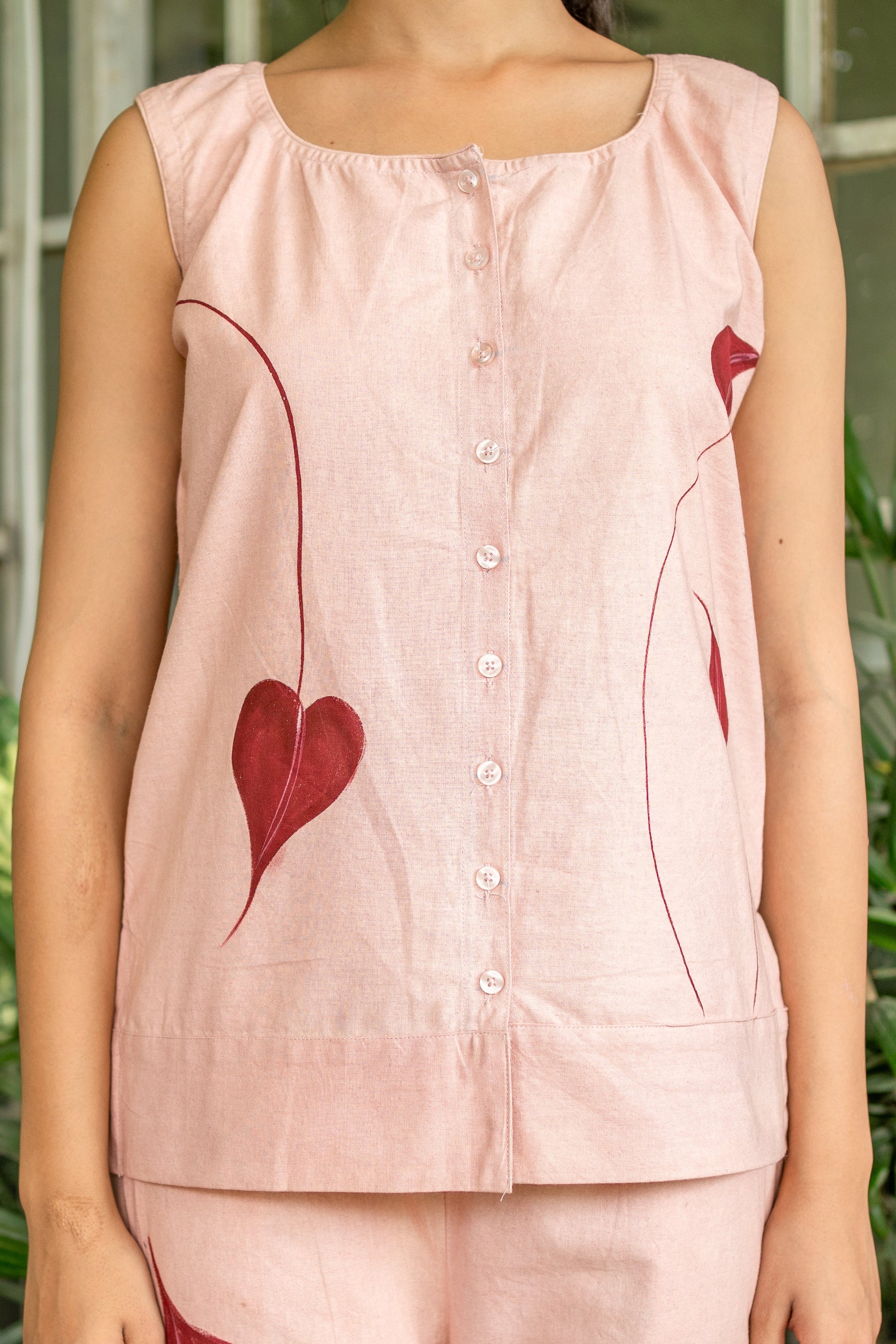 Rosé Whisper Co-ord Set