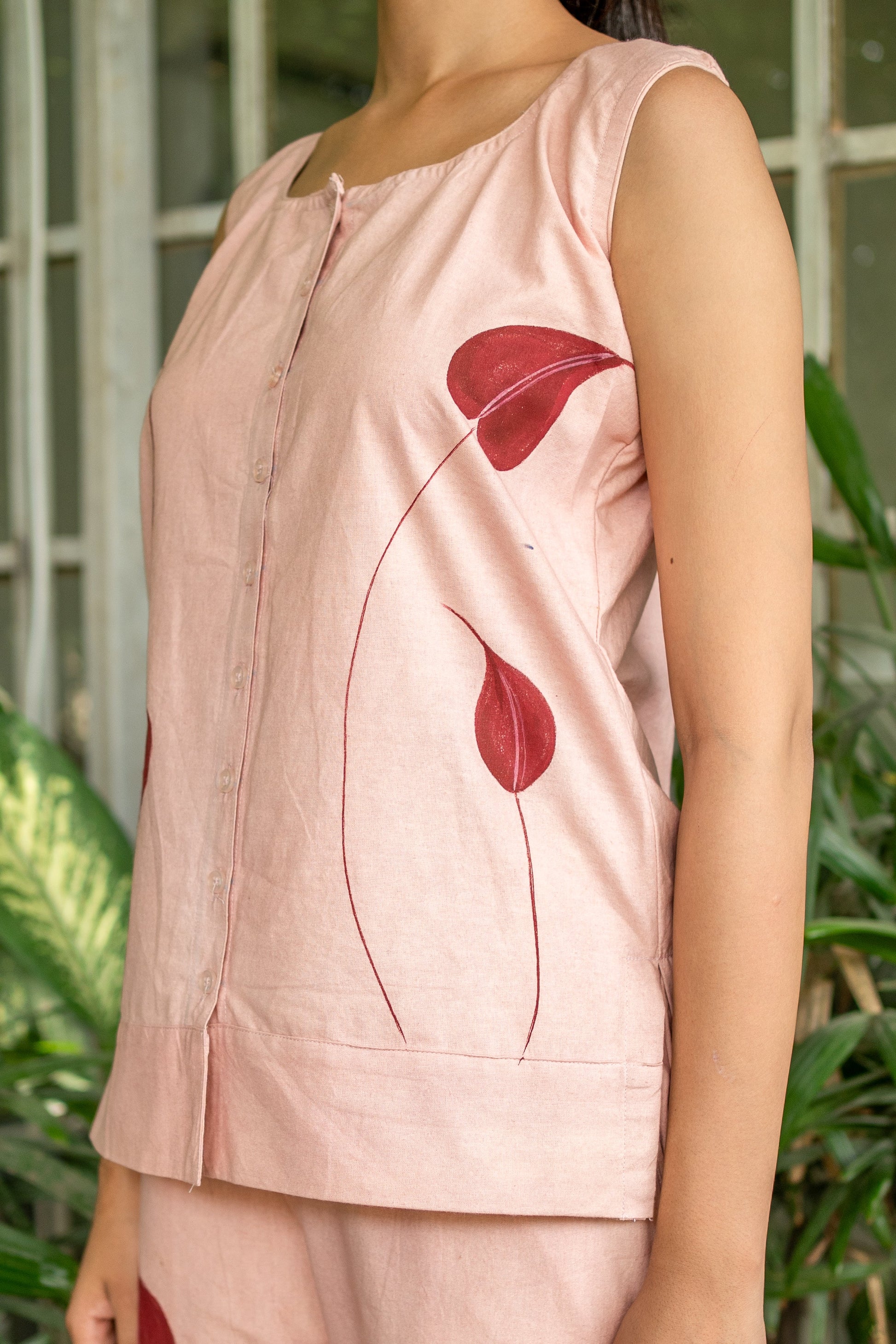 Rosé Whisper Co-ord Set