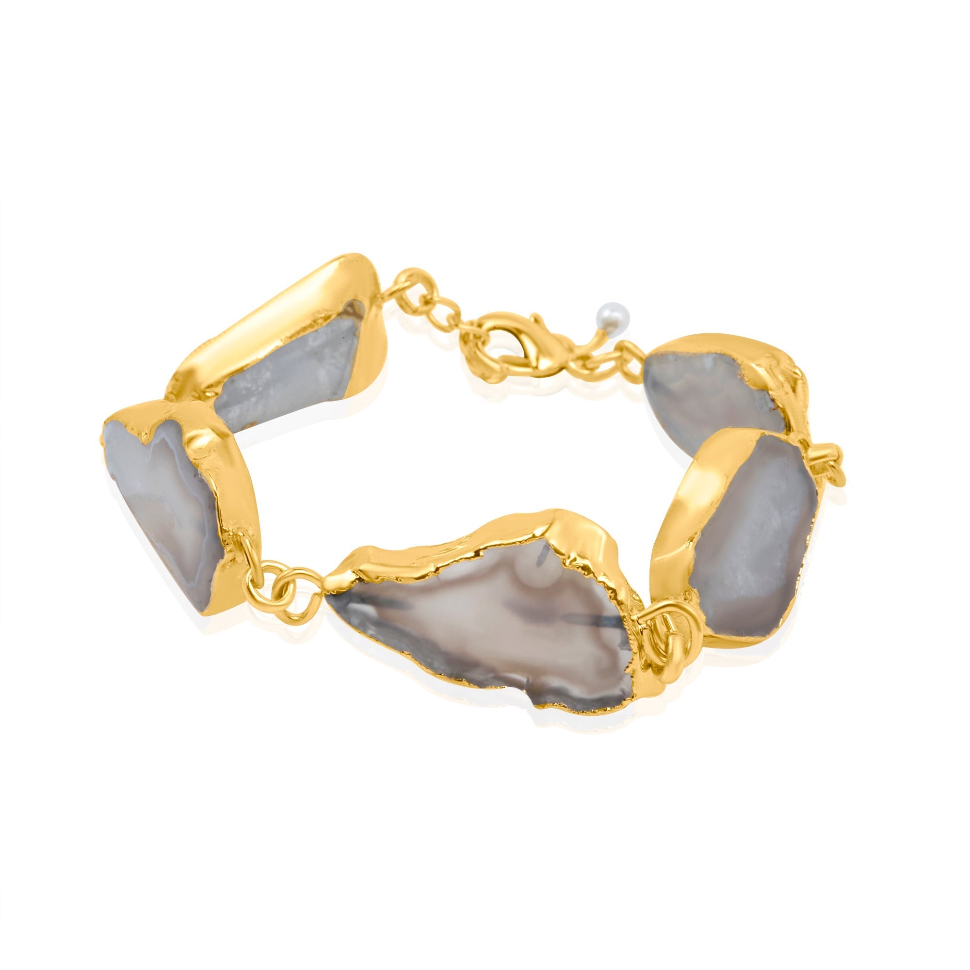 Grey Agate Layered Store Jewellery