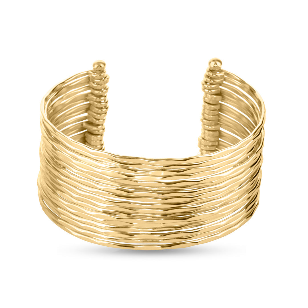 Timeless Artisan Gilded Gold Grass Bracelet