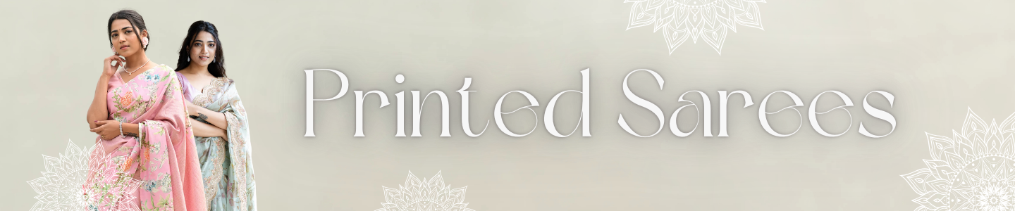 Printed Sarees