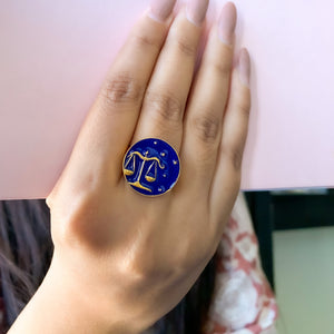 Liberal Libra Ring