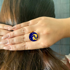 ZODIAC adjustable Ring