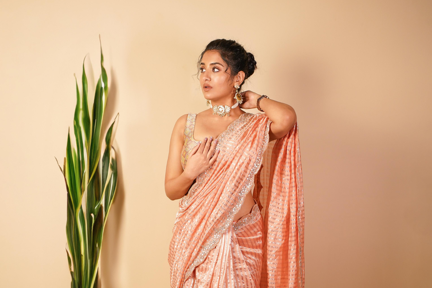 Styling a saree for a casual day out