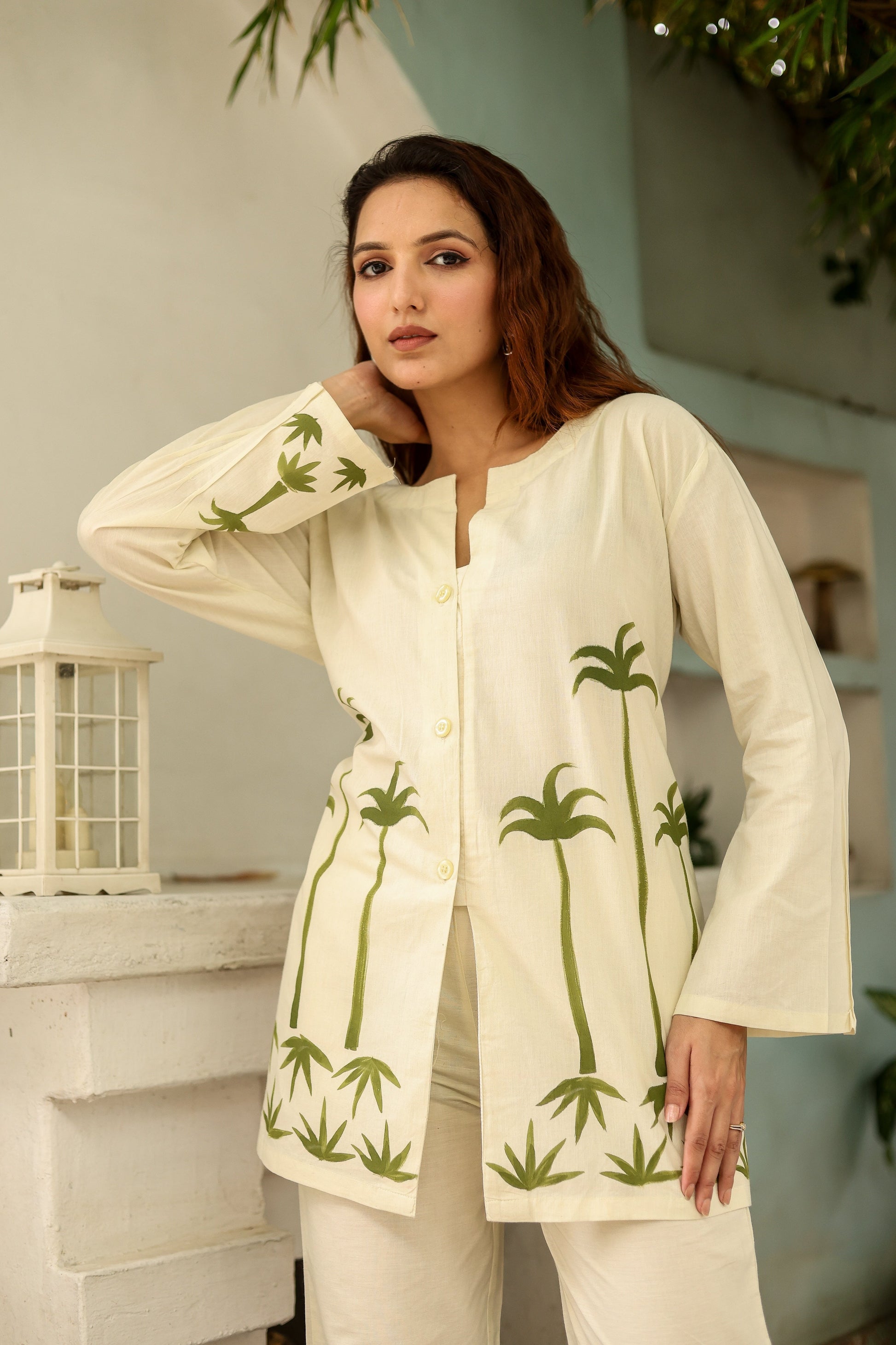 Saira Set Handpainted Co-ord Set