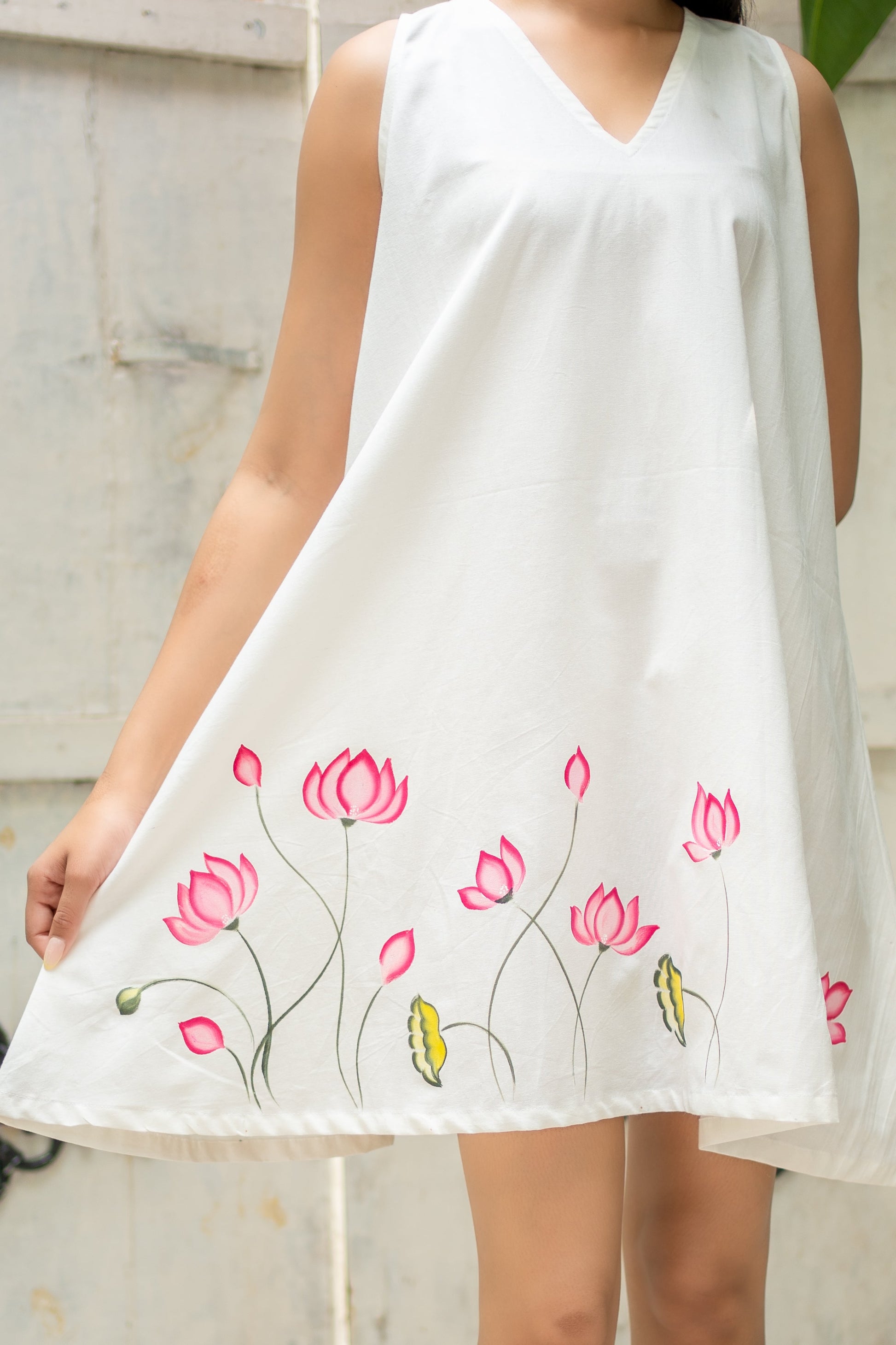 Lotus Whisper Dress