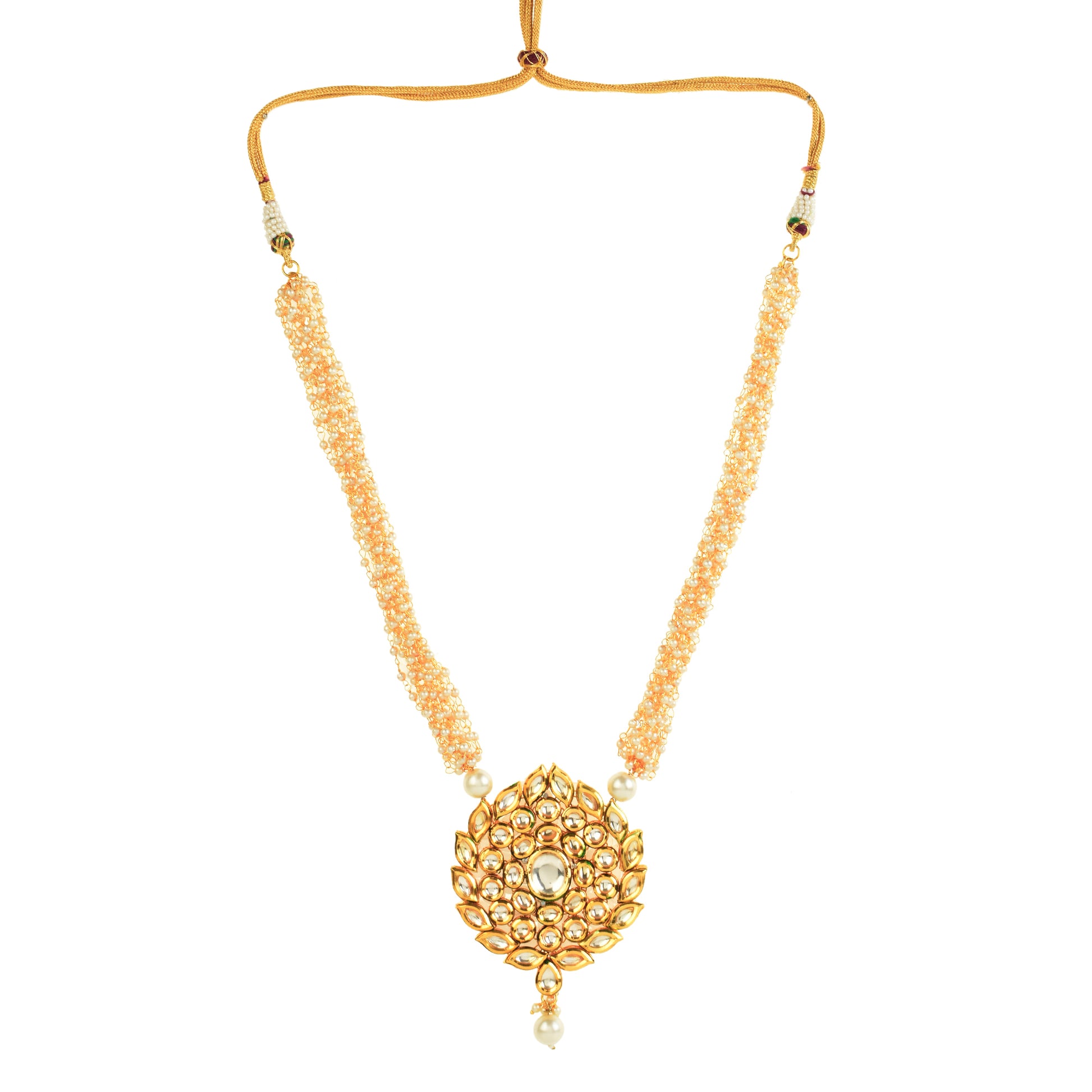 Kundan and Pearl Necklace Set