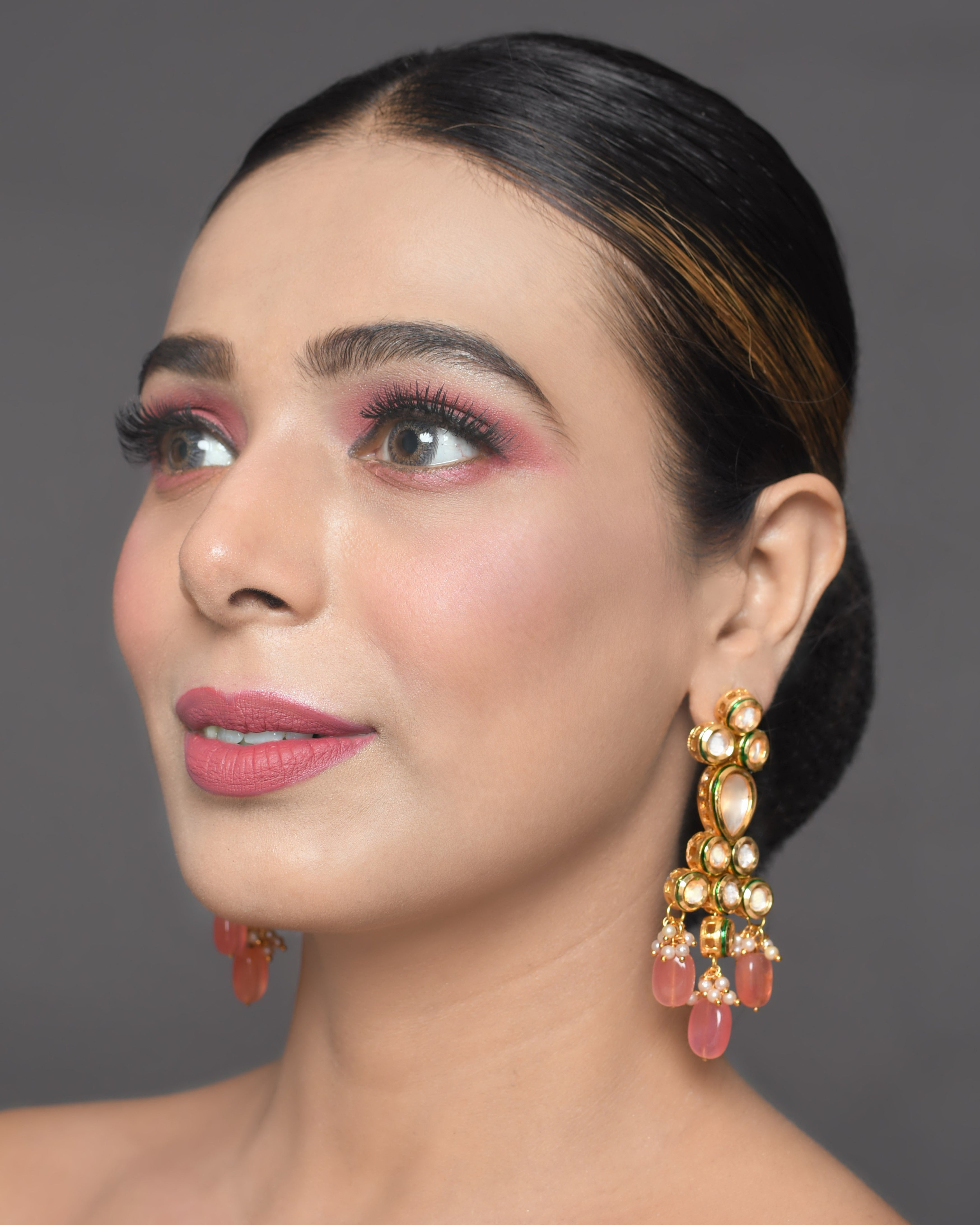Kundan Drop Earrings