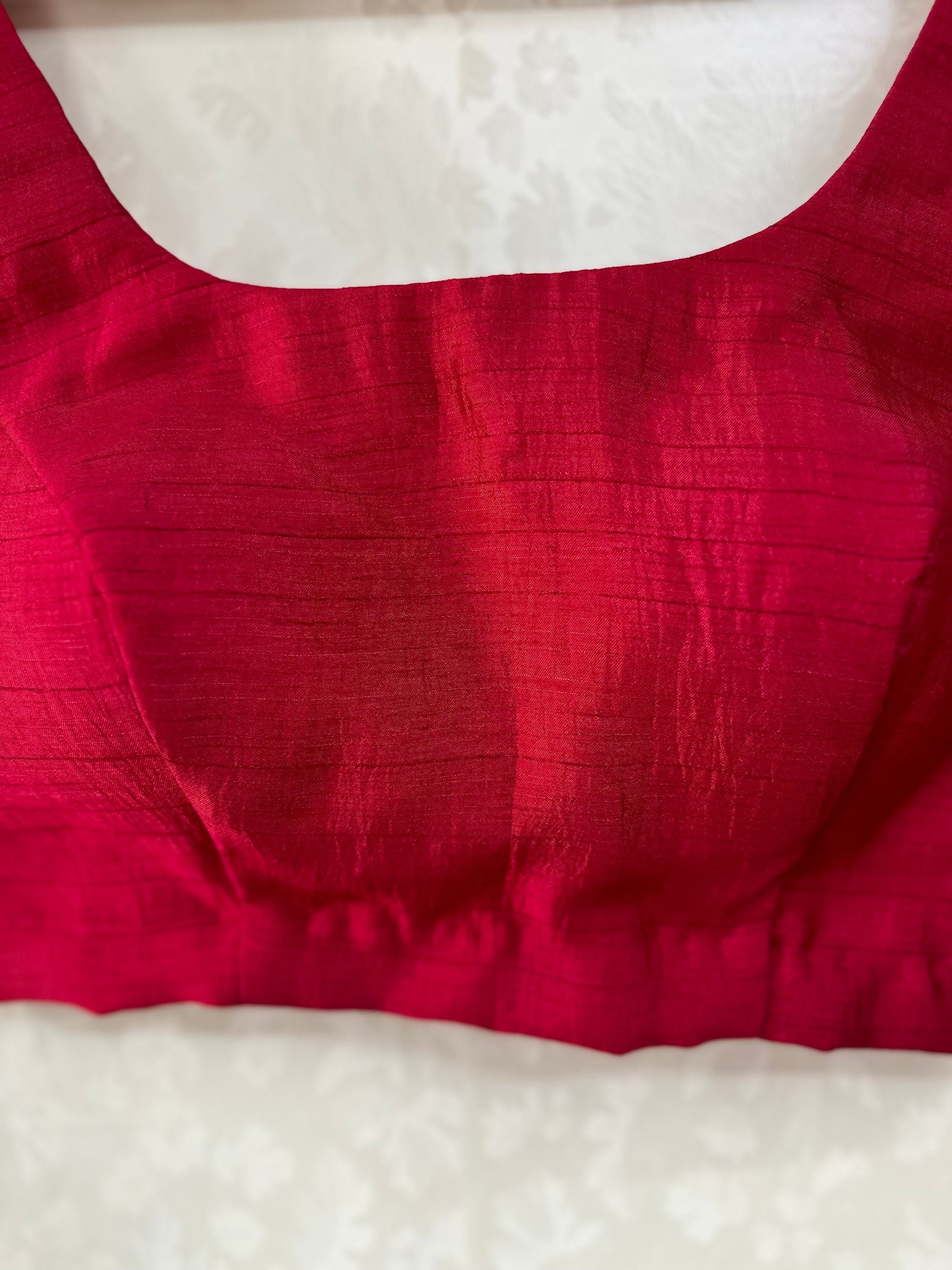 Stylish Designer Raw Silk Blouse - Perfect Fit