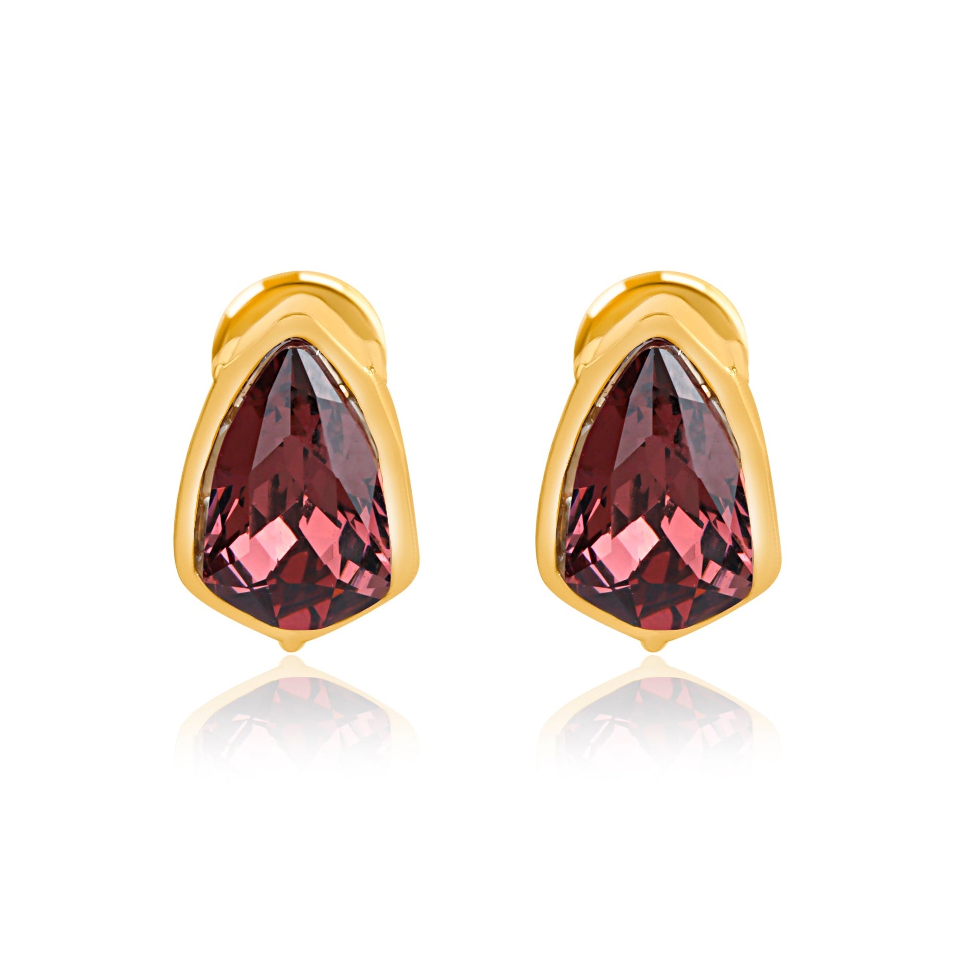 Swarovski Pear Drop Earrings Lightweight Chic