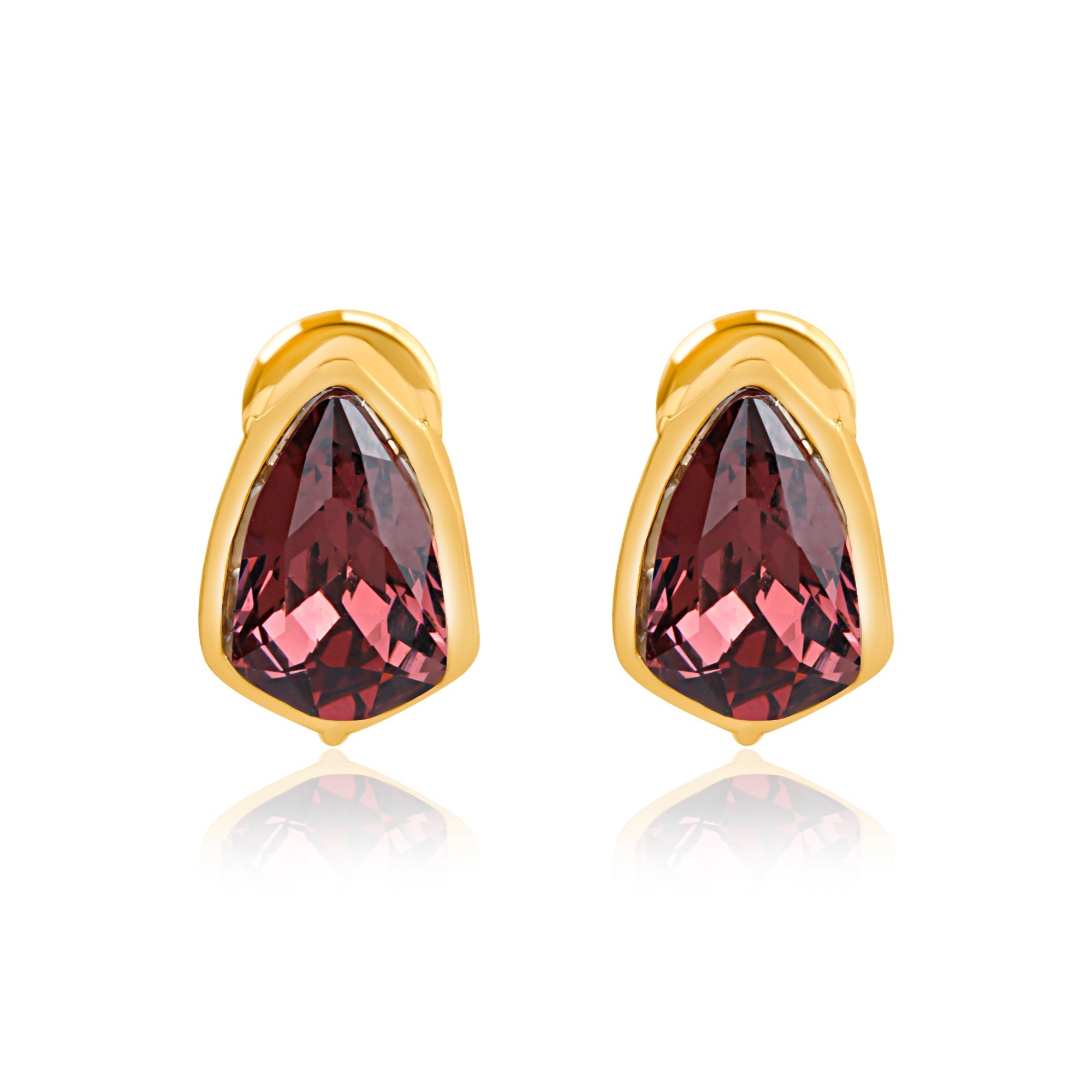 Swarovski Pear Drop Earrings Lightweight Chic
