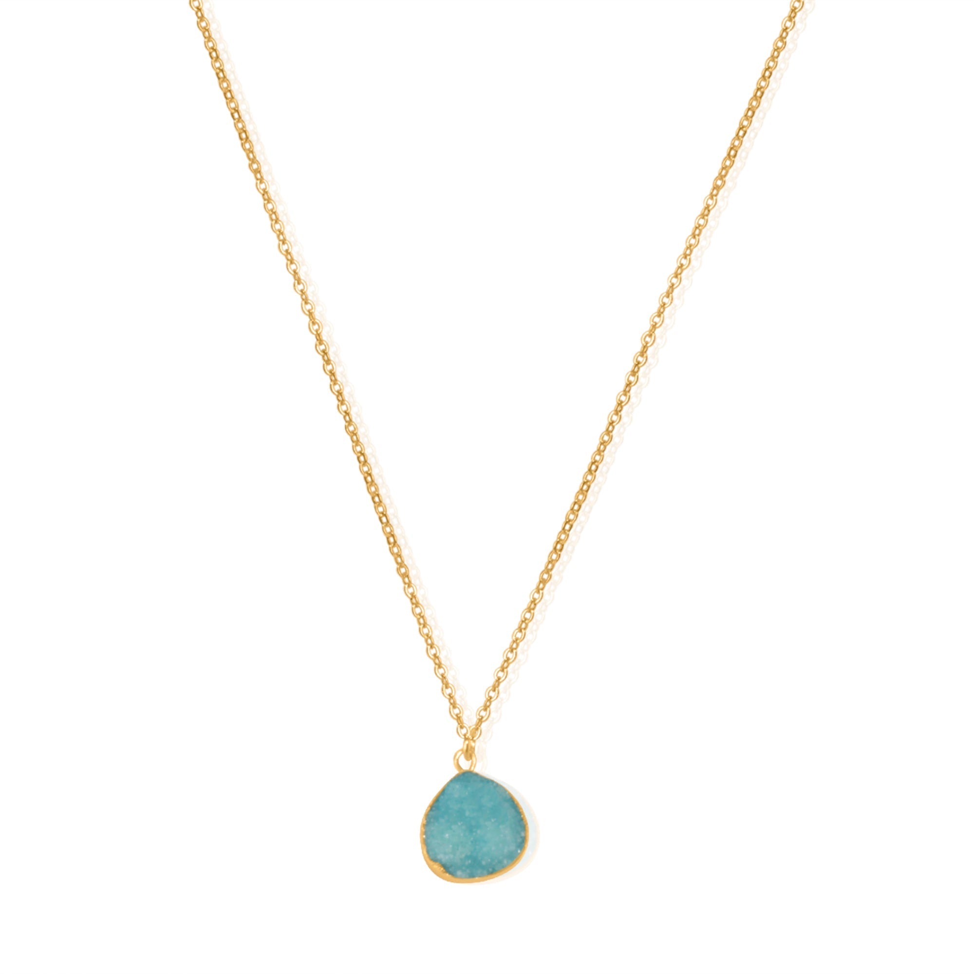 Recherche Aqua Druze Pendant