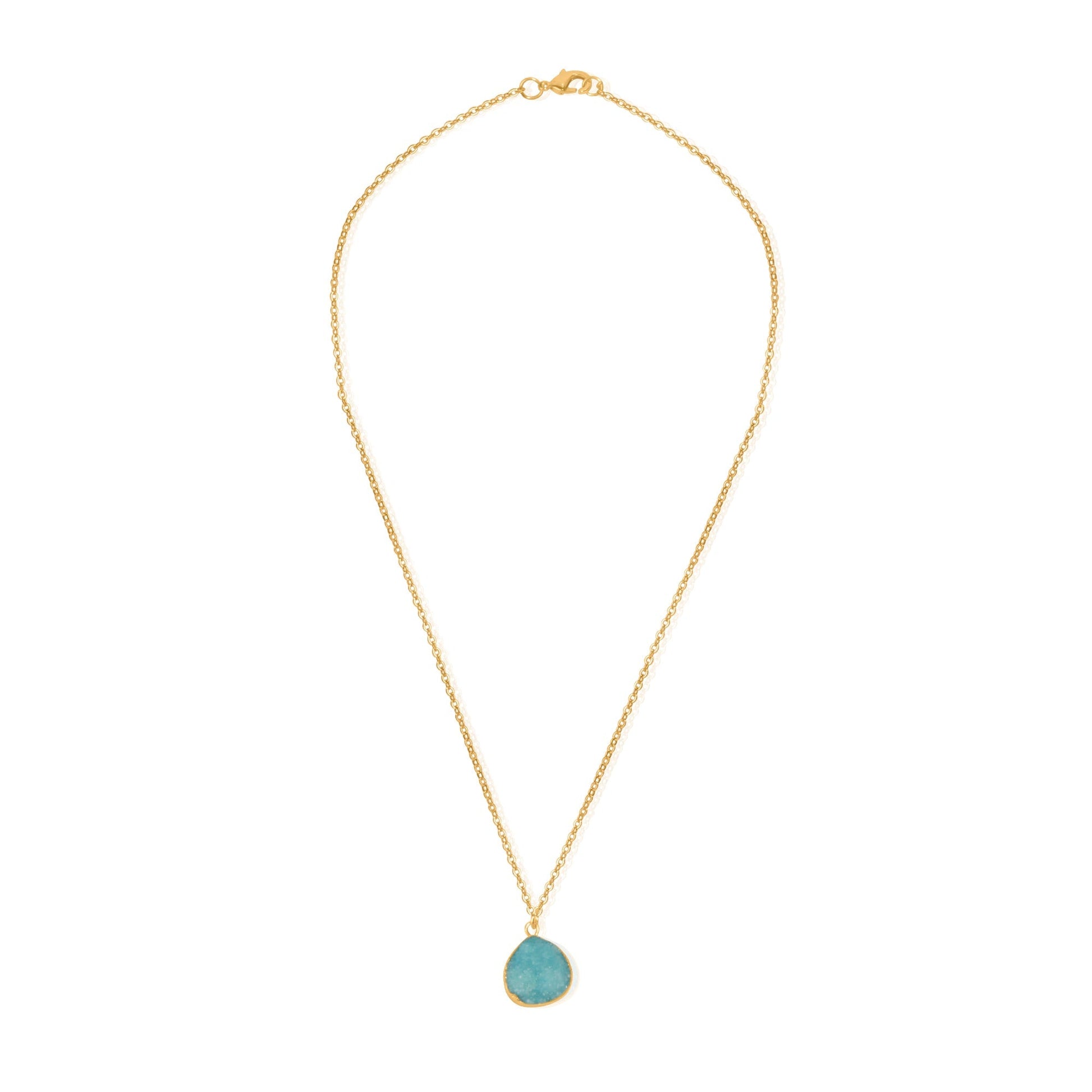 Recherche Aqua Druze Pendant