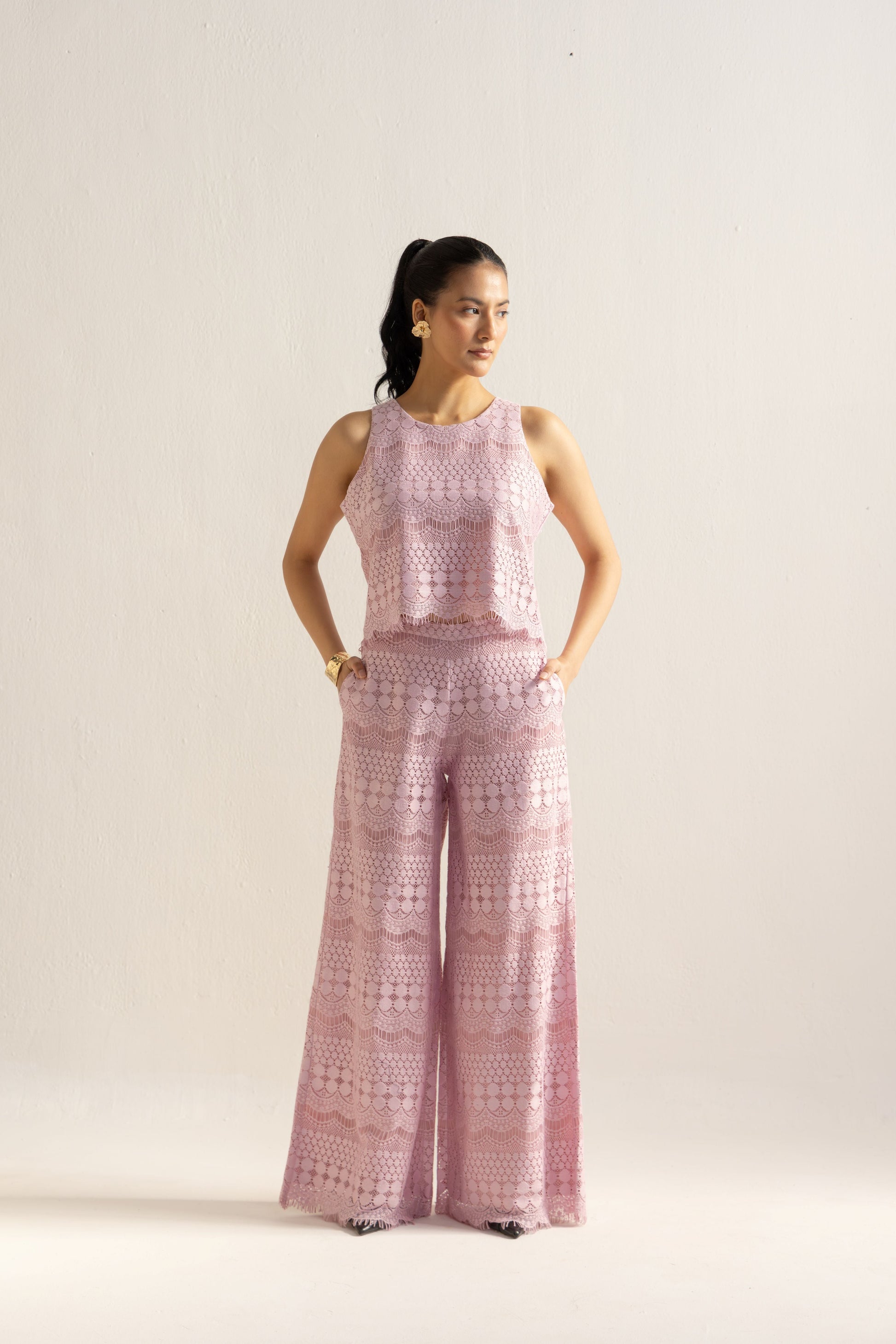 Blush Elegance  Co-Ord Set