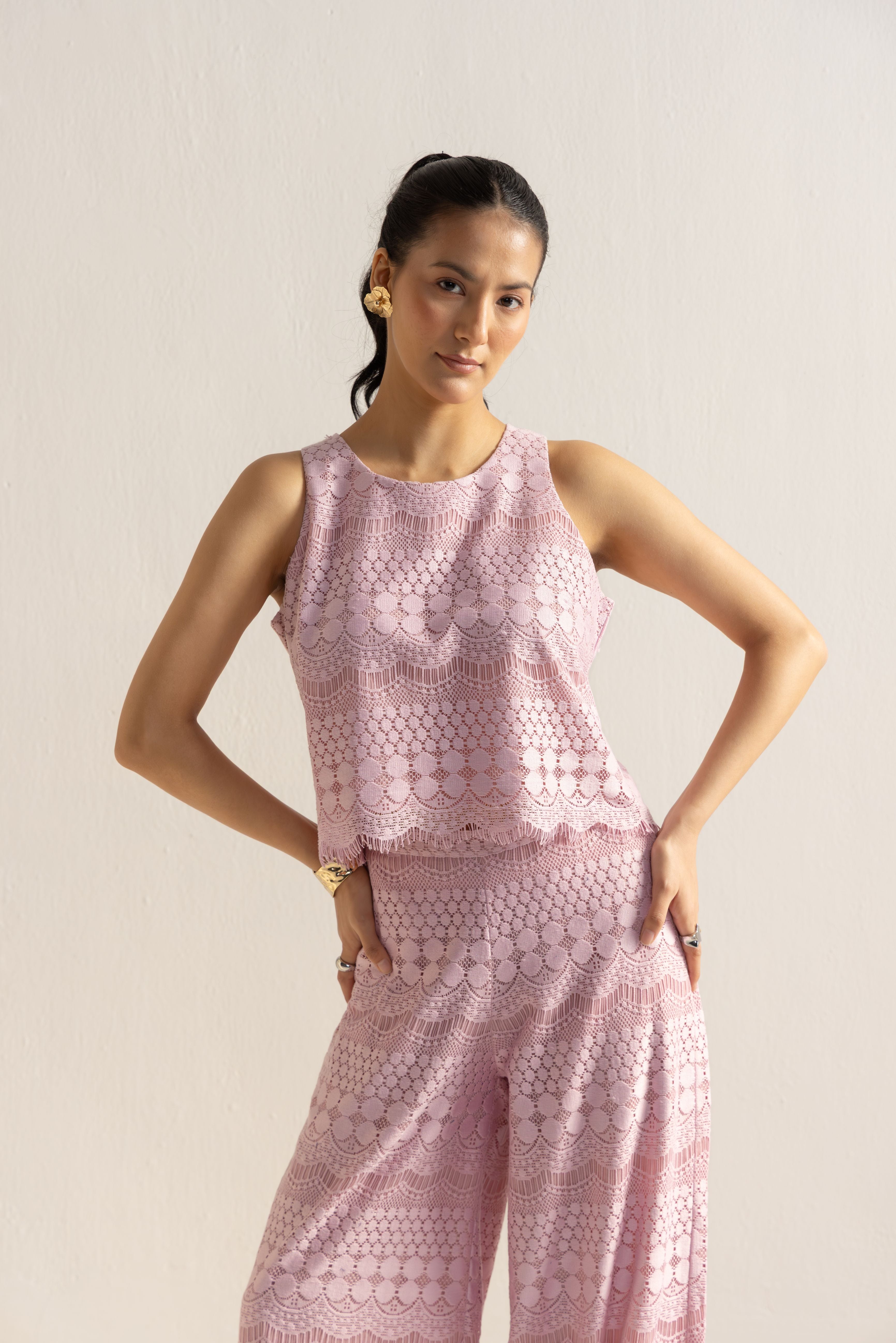 Blush Elegance  Co-Ord Set