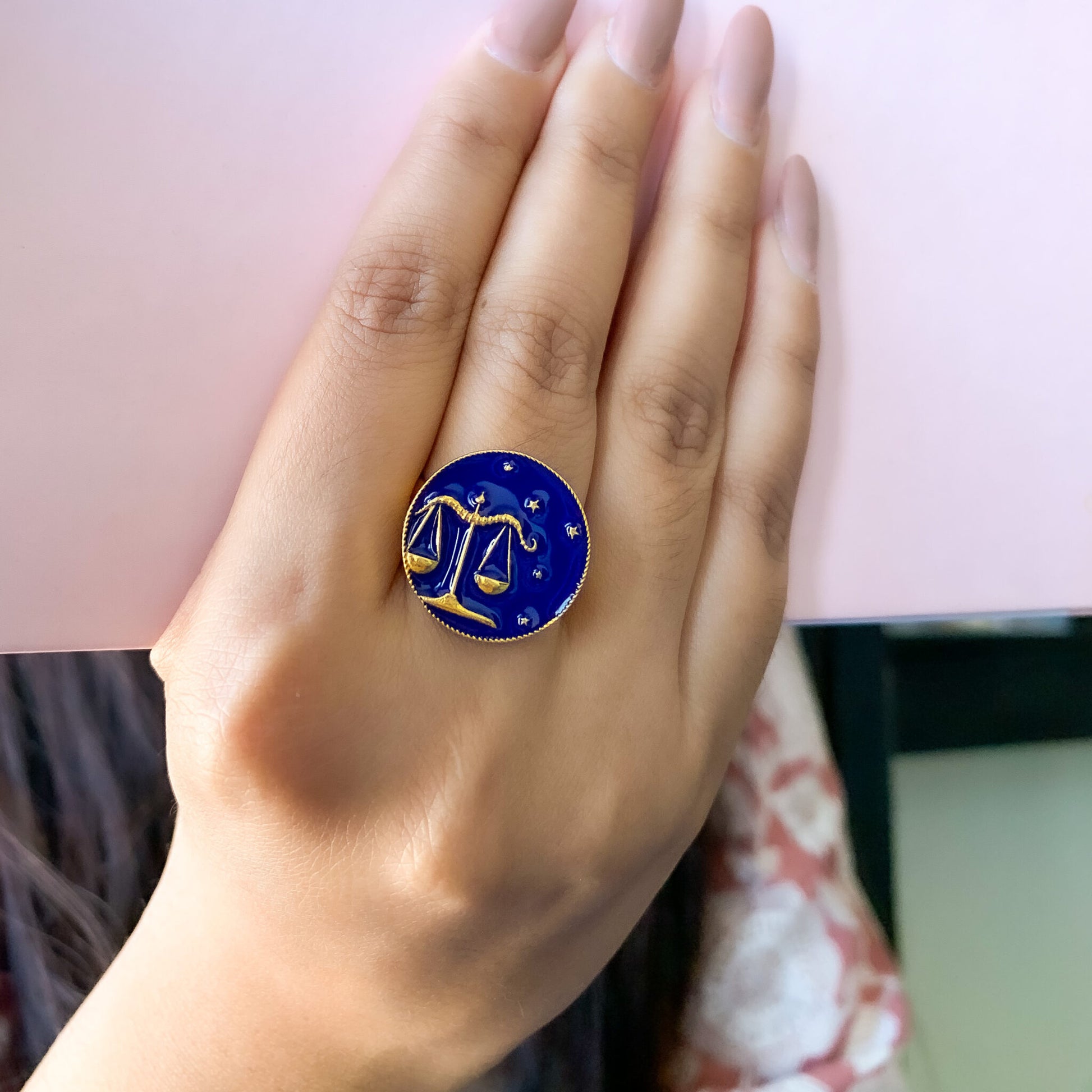 Liberal Libra Ring