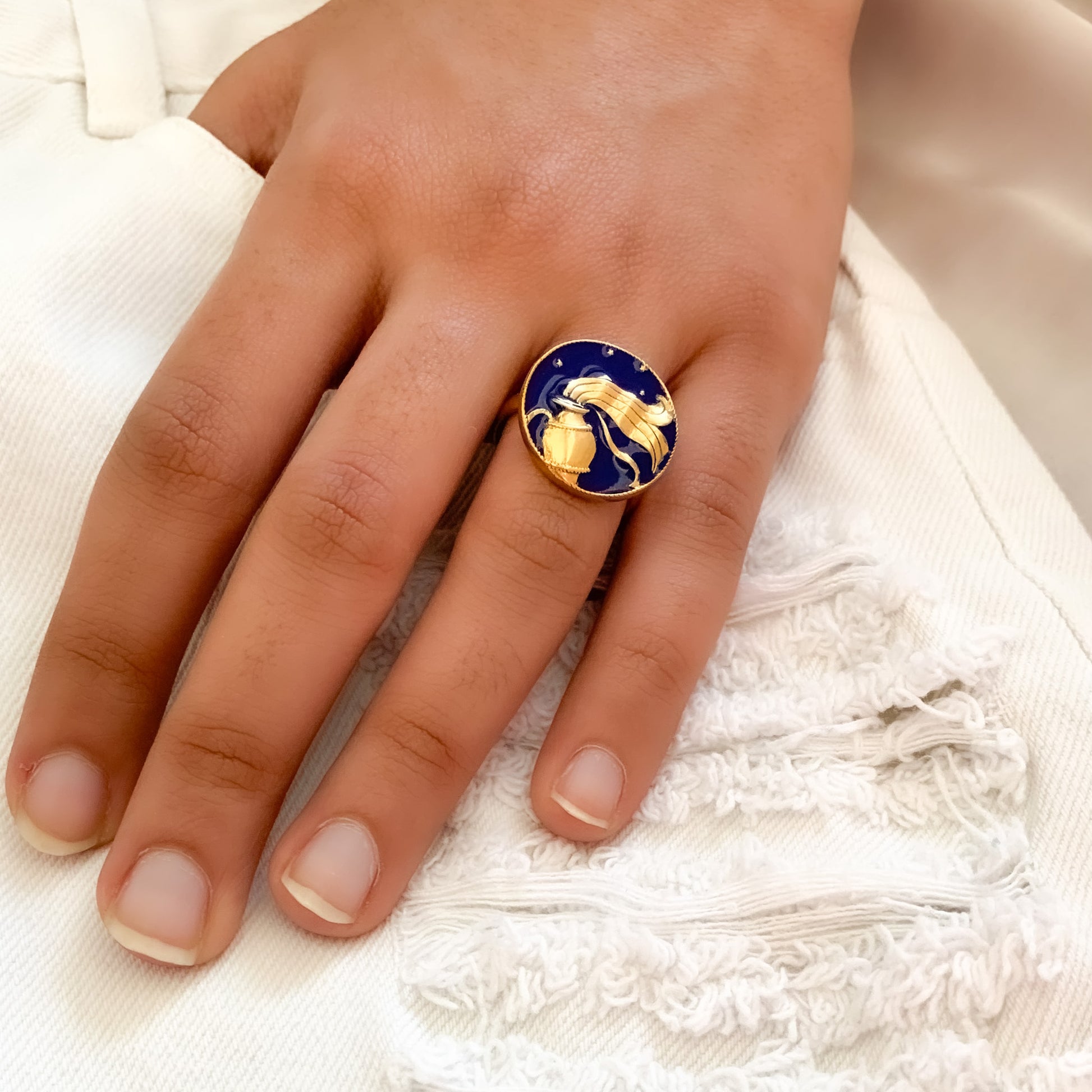 ZODIAC adjustable Ring