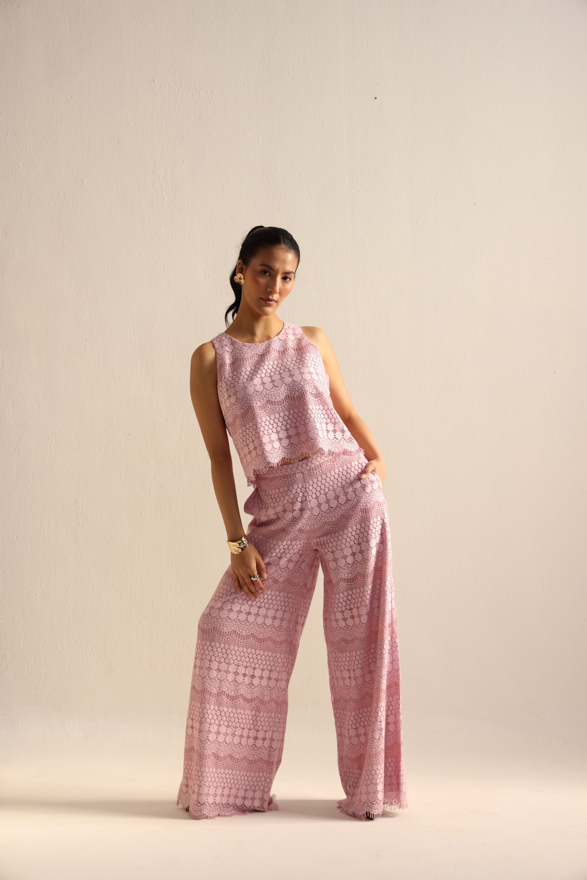 Blush Elegance  Co-Ord Set